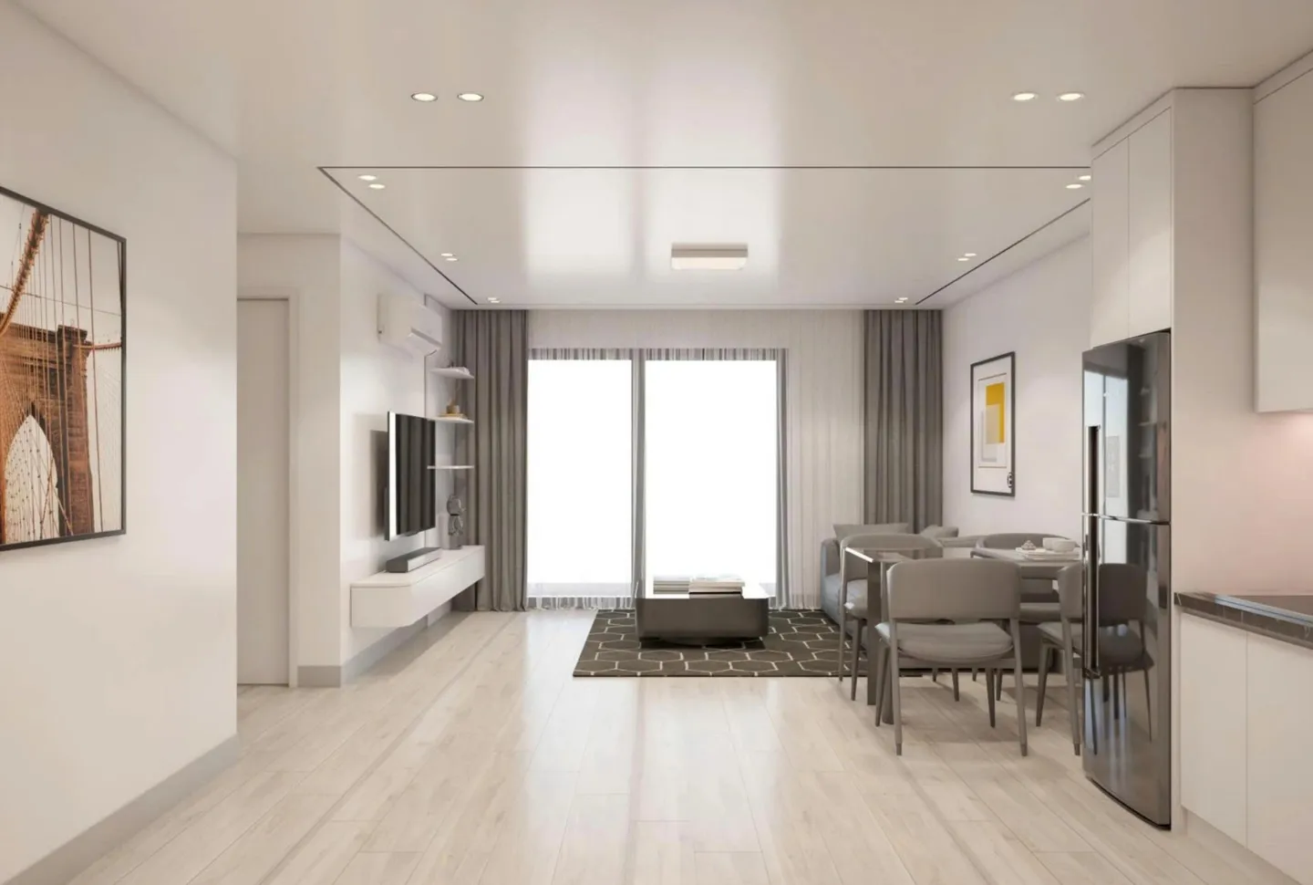 Căn hộ 2PN - 68m² - Ảnh 4